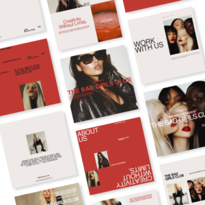bold social media templates