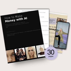 how to make moeny with ai